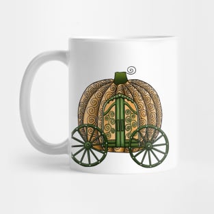 Pumpkin Carriage Mug